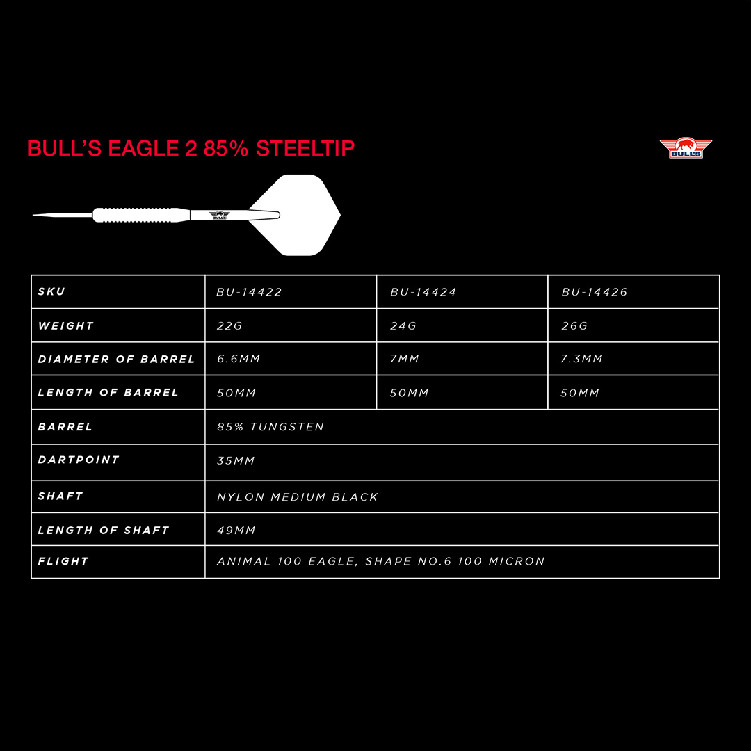 Bild von Bull's Eagle 2 85% 
