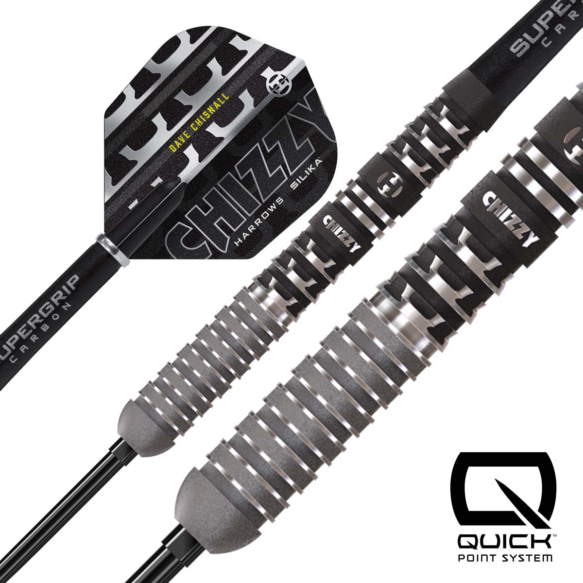Afbeeldingen van HARROWS CHIZZY SERIES 4 QP STEELTIP DARTPIJLEN