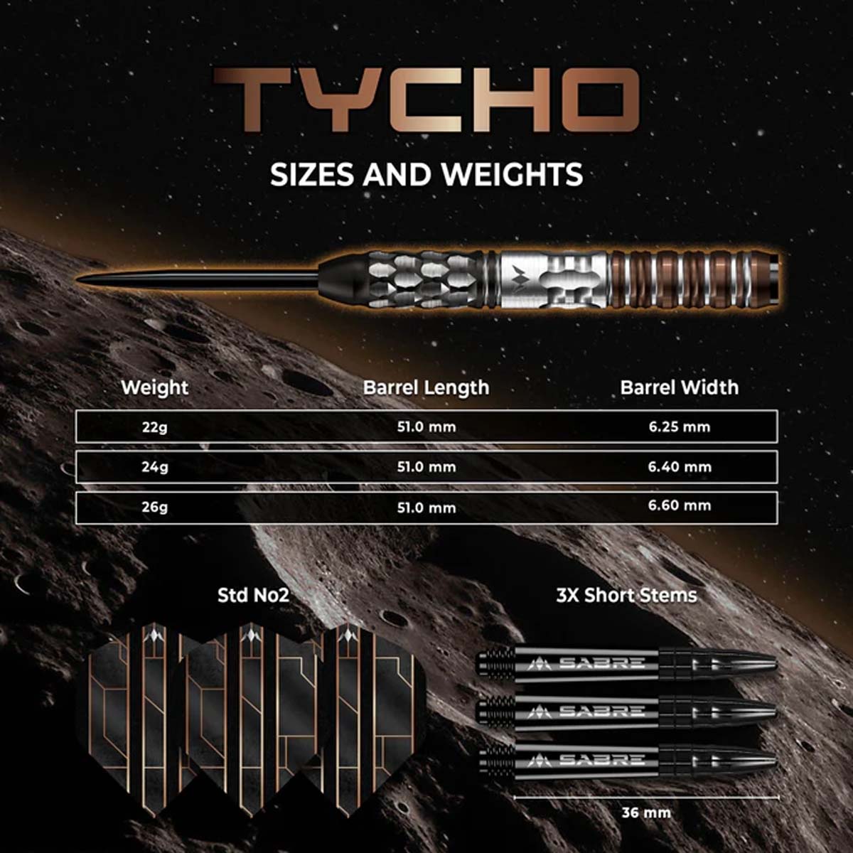 Afbeeldingen van Mission Tycho Darts