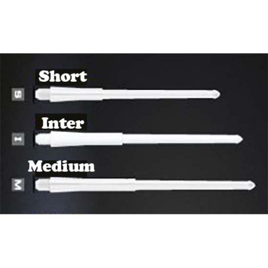 WINMAU SHAFT STEALTH WHITE MEDIUM