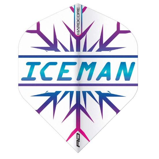 Bild von Red Dragon Gerwyn Price Rainbow Snowflake Hardcore Dart Flights Standard No2