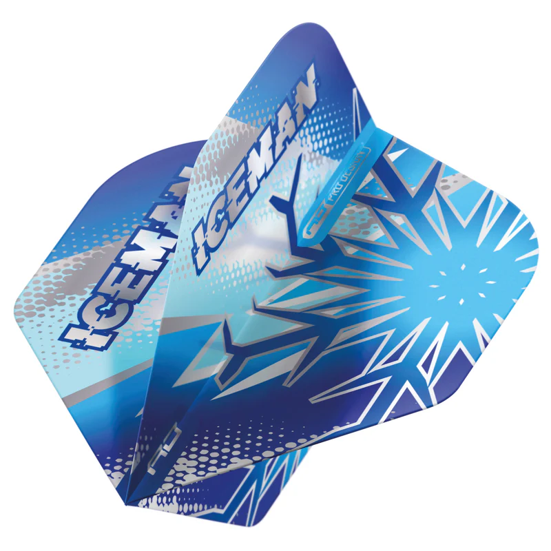 Bild von Red Dragon Gerwyn Price Flake Hardcore Premium Dart Flights Standard No2 Blau