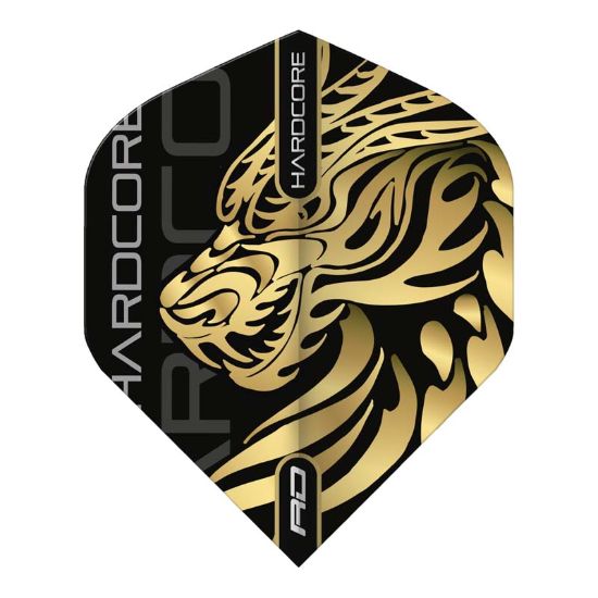 F6690_Hardcore Gold Dragon - Image 1 DARTSHOP DAS ROGGEL