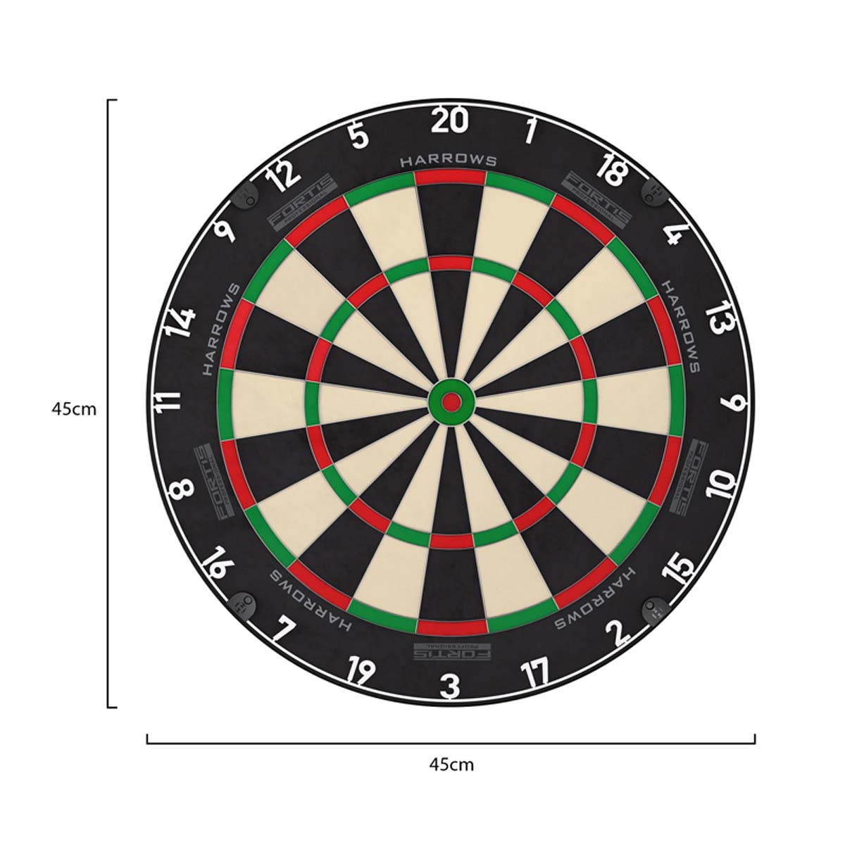 Picture of HARROWS FORTIS SISAL DARTBOARD