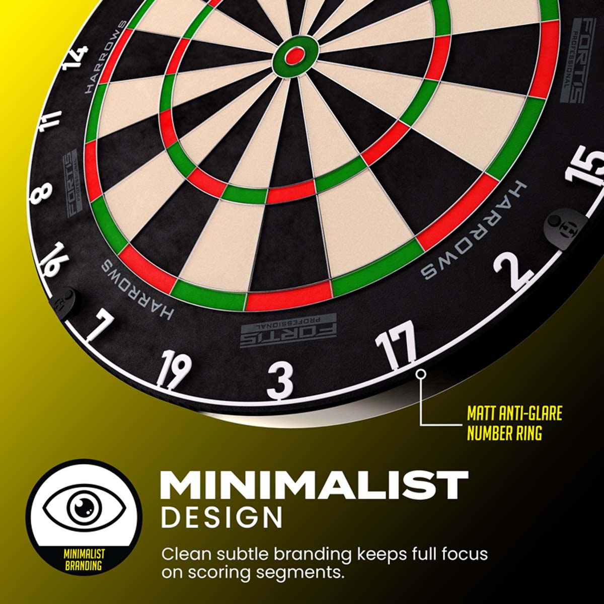 Picture of HARROWS FORTIS SISAL DARTBOARD