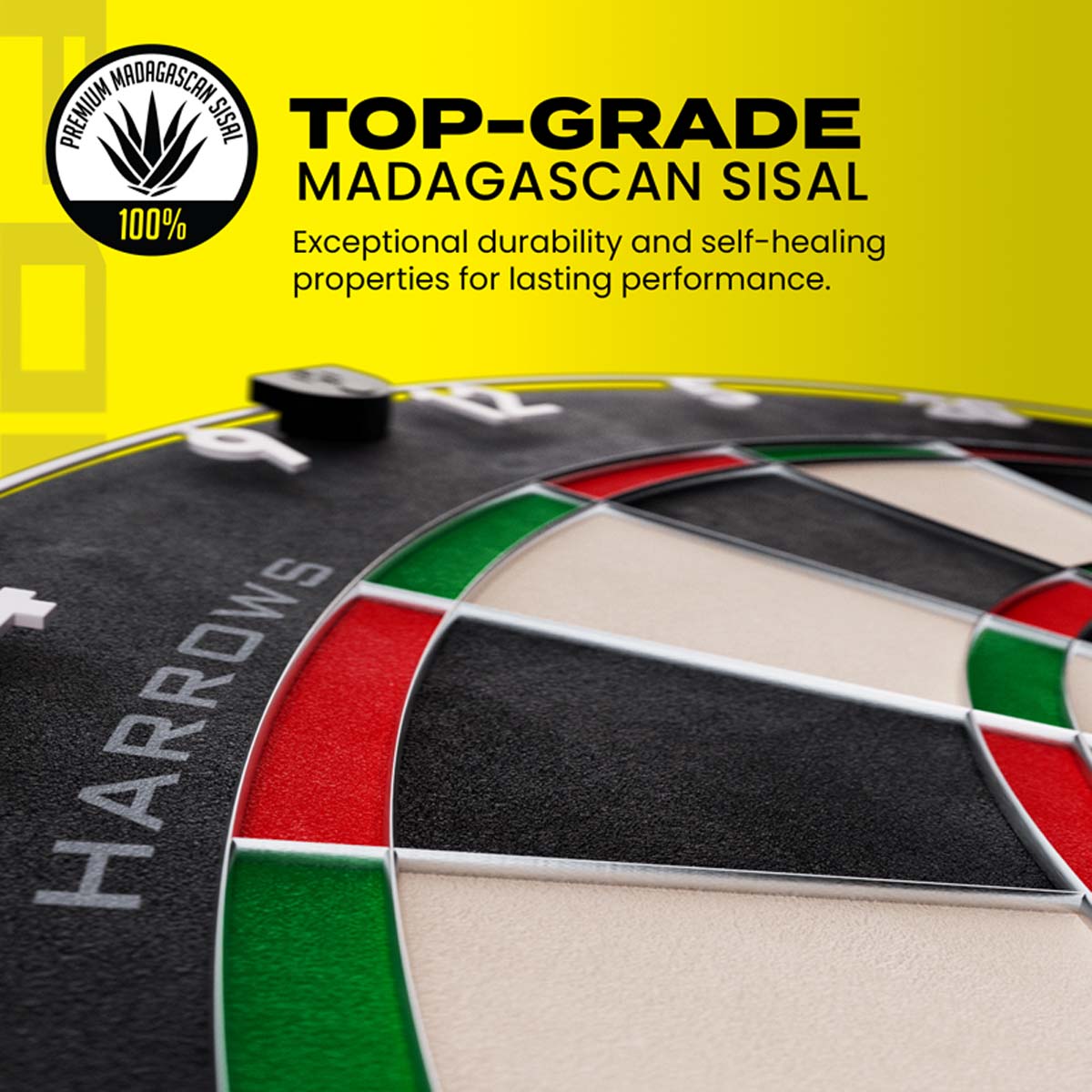 Picture of HARROWS FORTIS SISAL DARTBOARD