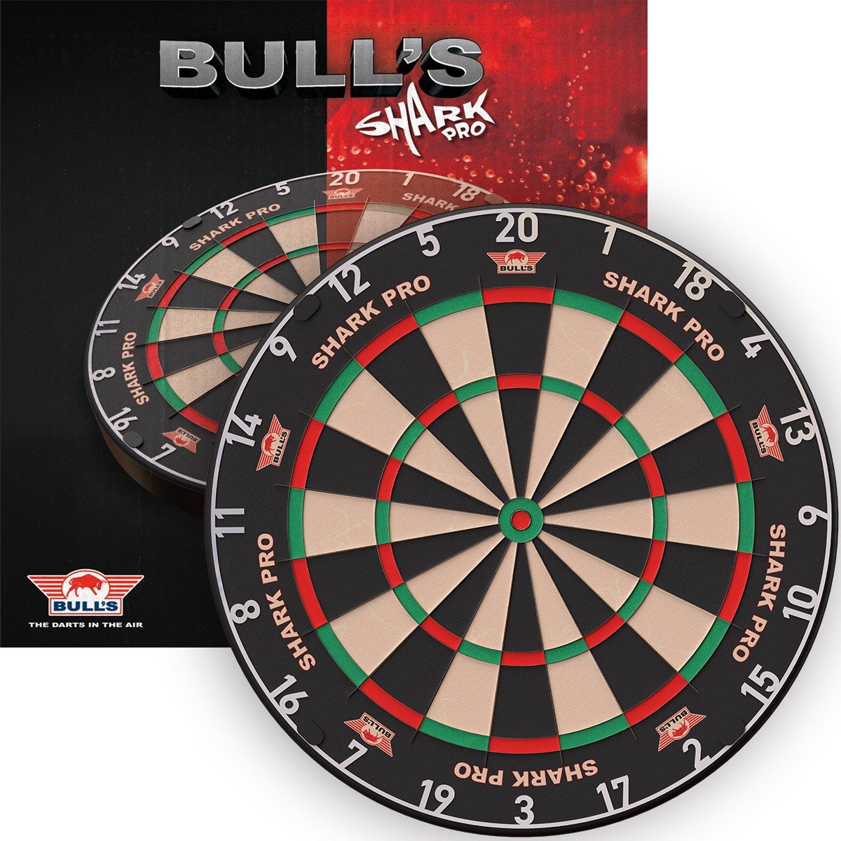 Bull's Shark Pro Dartboard 2026 Dartshop DAS Roggel