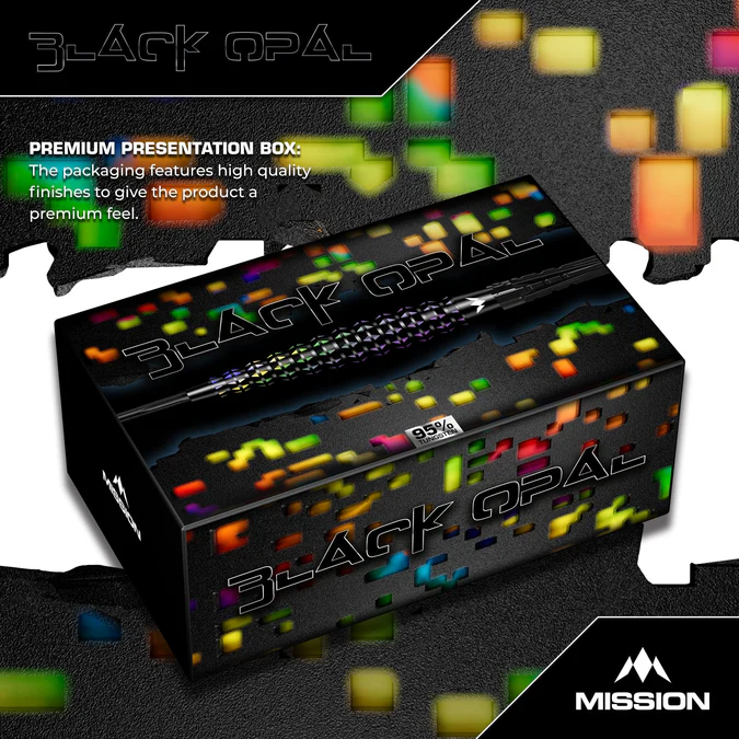 Picture of Mission Black Opal Steeltip Darts