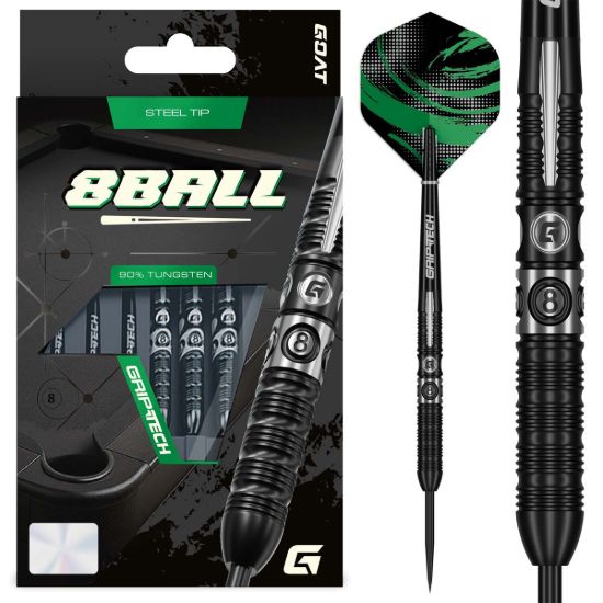 GOAT 8BALL DARTS - STEELTIP -DARTPIJLEN 90%