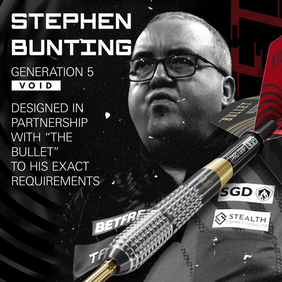 Afbeeldingen van Target Stephen Bunting G5 Void Steeltip Dartpijlen