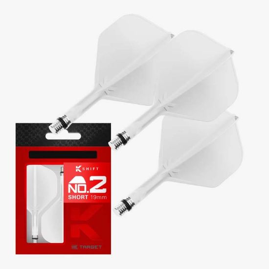 TARGET K-SHIFT WHITE FLIGHT STD/NO2 dartshop das roggel