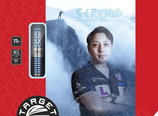 Image de Fléchettes pointe acier Target Japan Toru Suzuki Sereno Gen 2