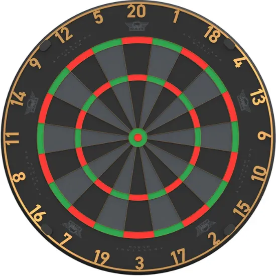 Bull's Advantage Black Dartboard