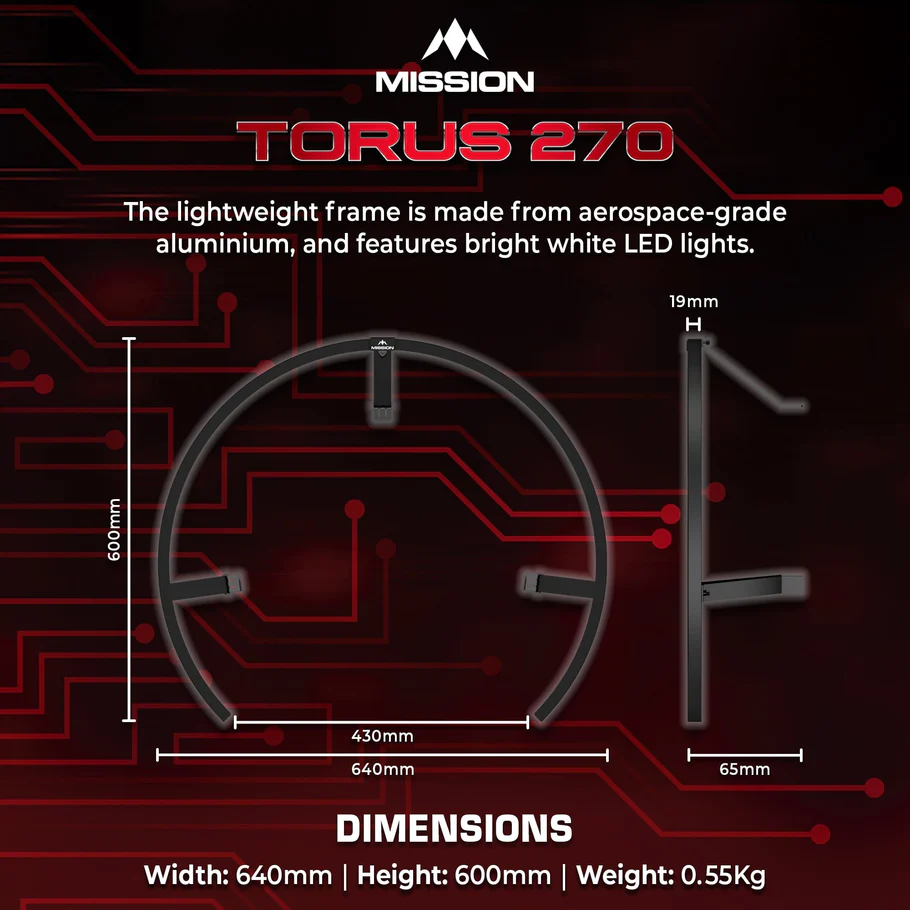 MISSION TORUS 270 USB-C BLACK