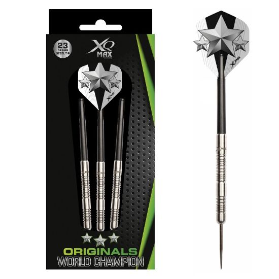 XQMAX 90 ORIGINALS MVG STEEL TIP DARTS DARTSHOP DAS ROGGEL