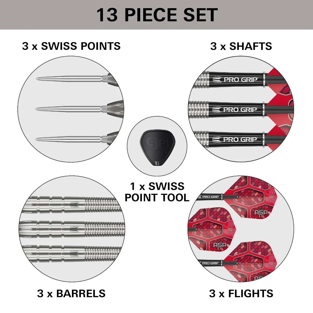 TARGET ASPINAL G1 SWISS STEELTIP DARTSHOP DAS ROGGEL