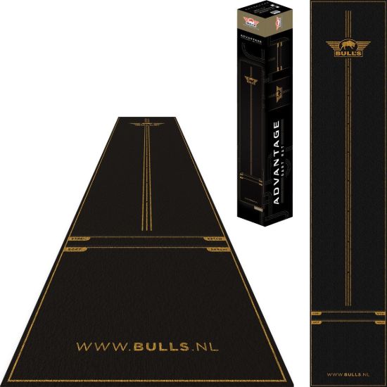 BULL'S ADVANTAGE CARPET DART MAT 300 X 85 CM DARTSHOP DAS ROGGEL