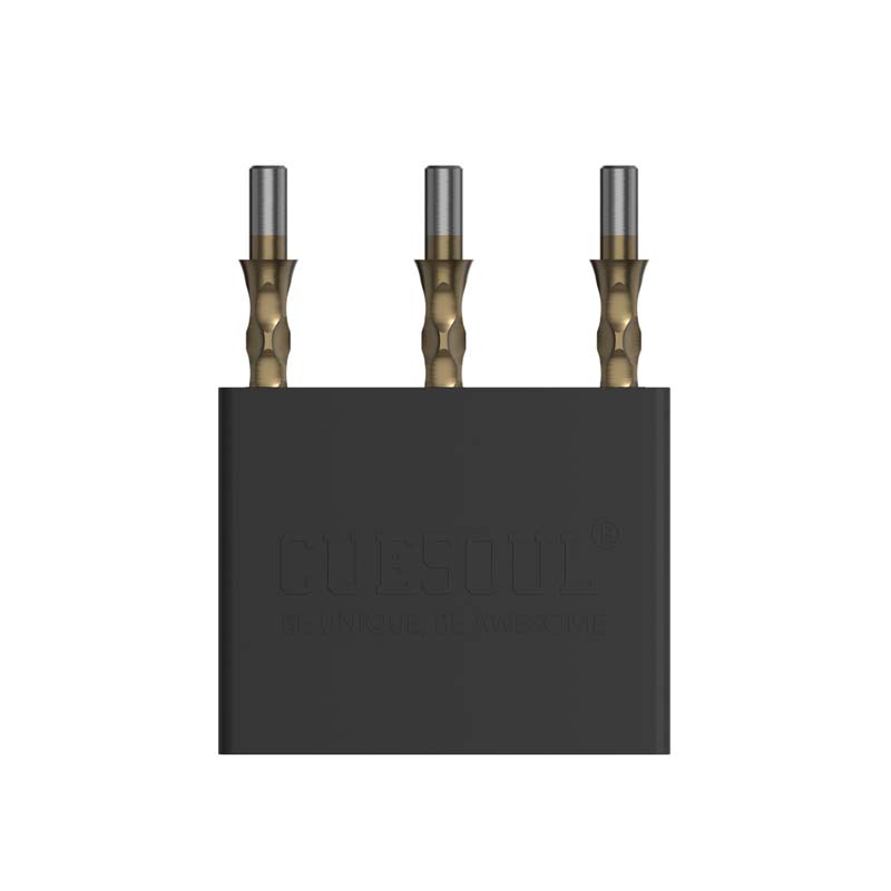 CUESOUL TOUCH POINT II Steel Dart Points  "Snake Scales, Rose Gold dartshop das roggel