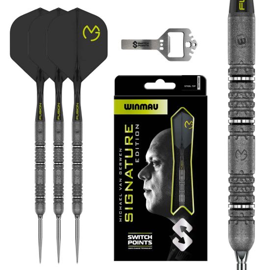 Bild von Winmau MVG Signature Edition Switch Point Steeldarts | Dartpfeile