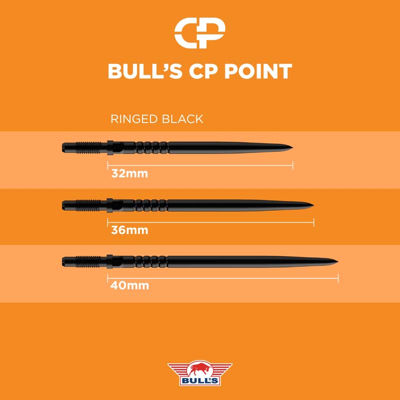 Bull’s CP Ringed Grip Black dartshop das roggel