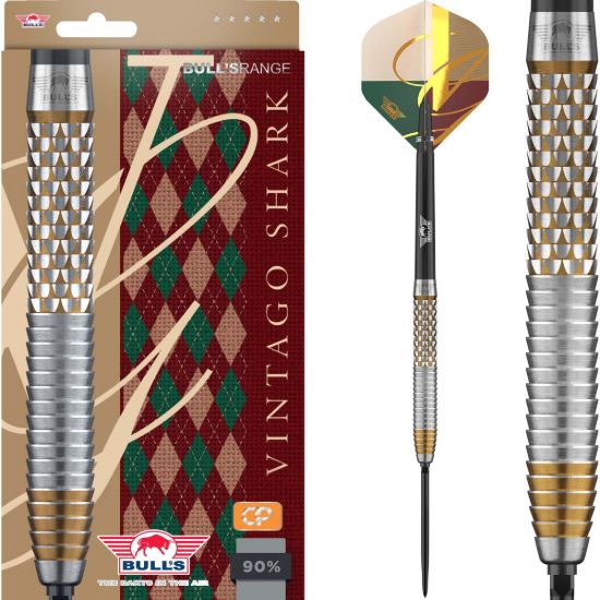 Bull's Vintago 90% Shark CP Steeltip  dartshop das roggel