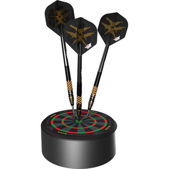 Bull's Advantage Black Mini Dartboard Display dartshop das roggel