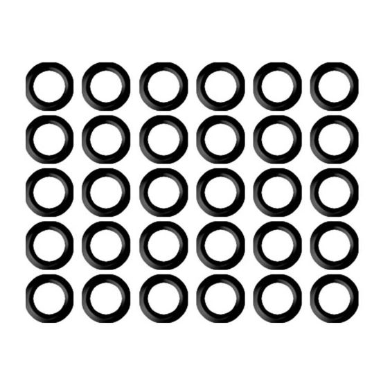 RUBBER RINGS 30PCS FOR DART SHAFTS