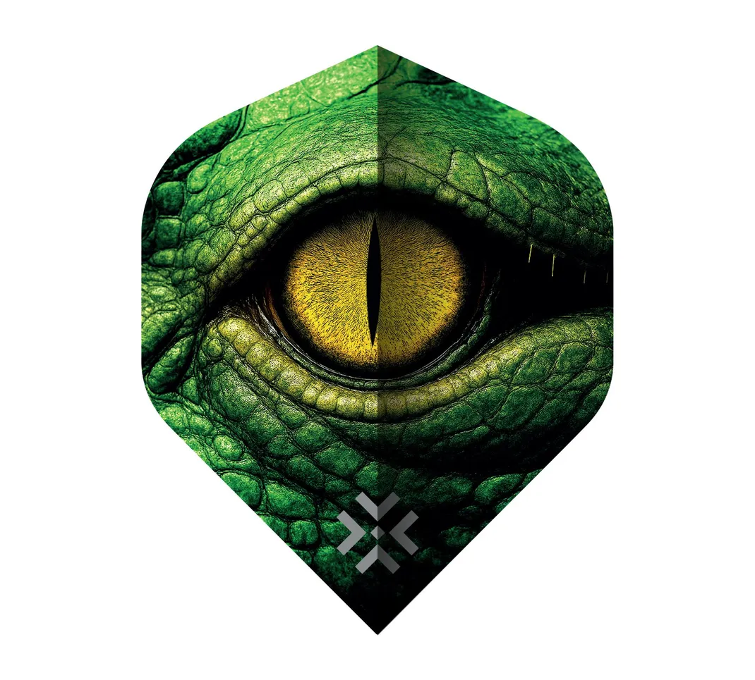 Bullet Gator Eye Flights Set of 3 dartshop Das Roggel