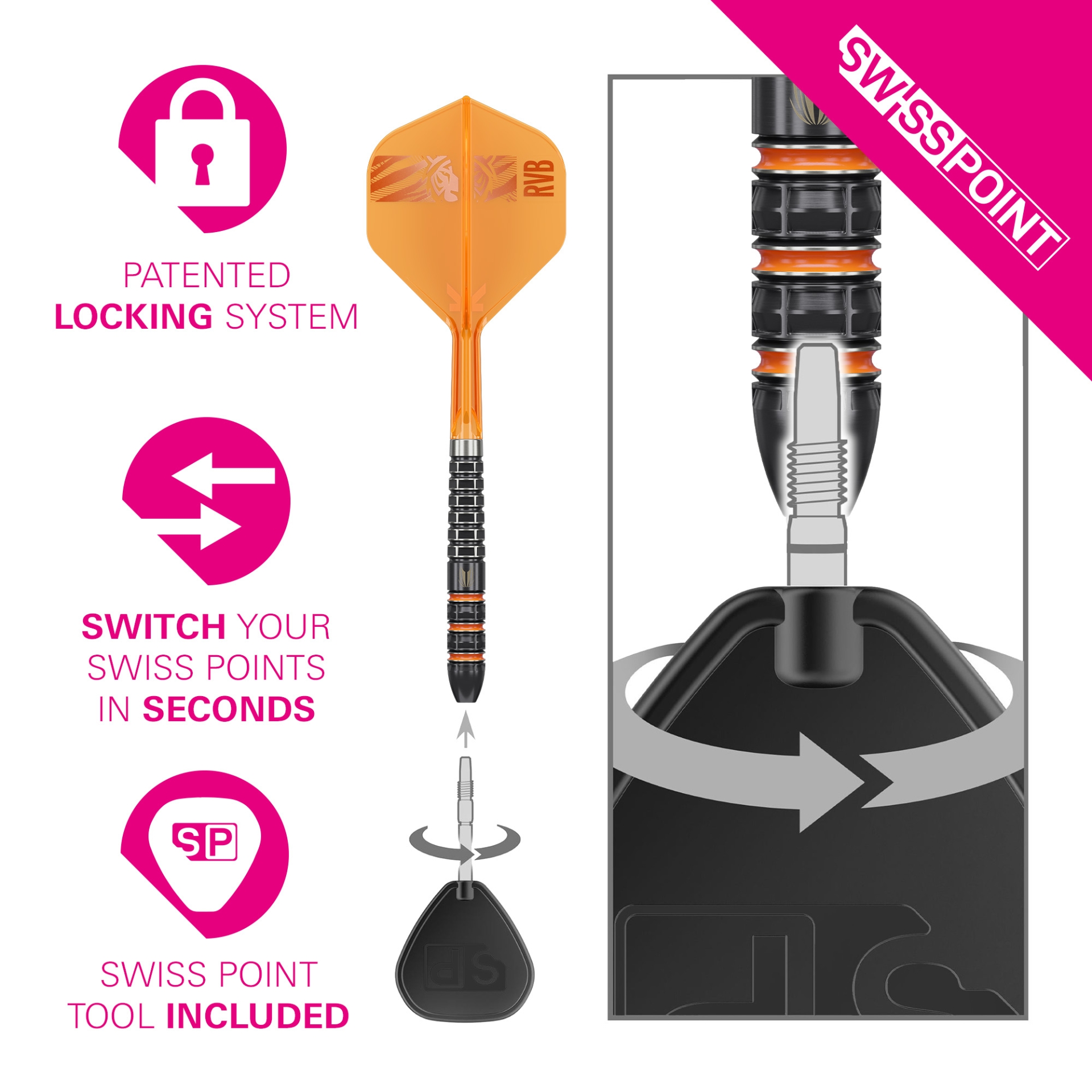 Picture of Target Raymond Van Barneveld 95K Steeltip Darts 2026