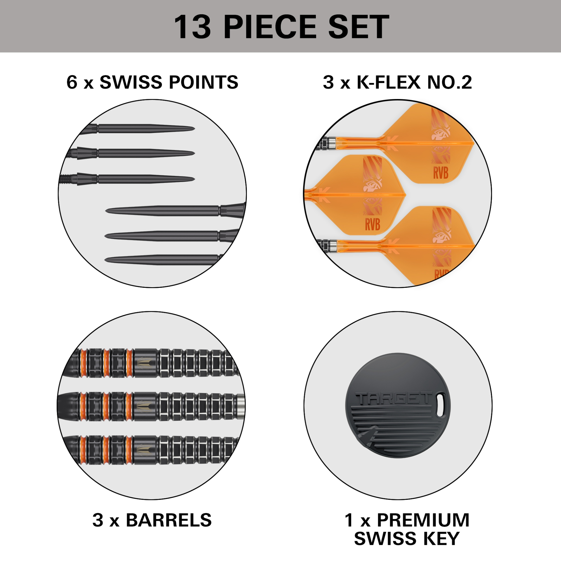 Picture of Target Raymond Van Barneveld 95K Steeltip Darts 2026