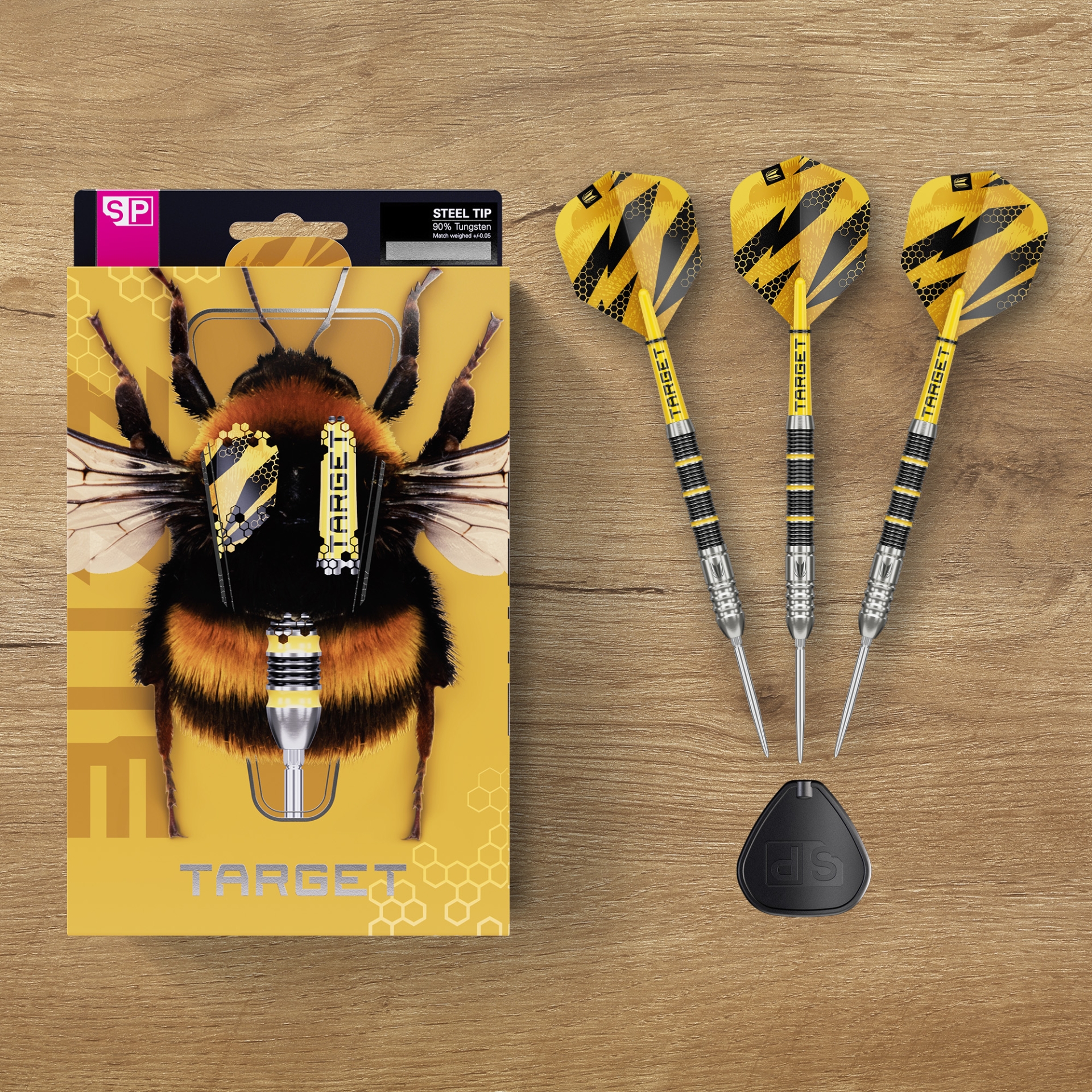 TARGET BUZZ SPO2 90% STEELTIP DART DARTSHOP DAS ROGGEL