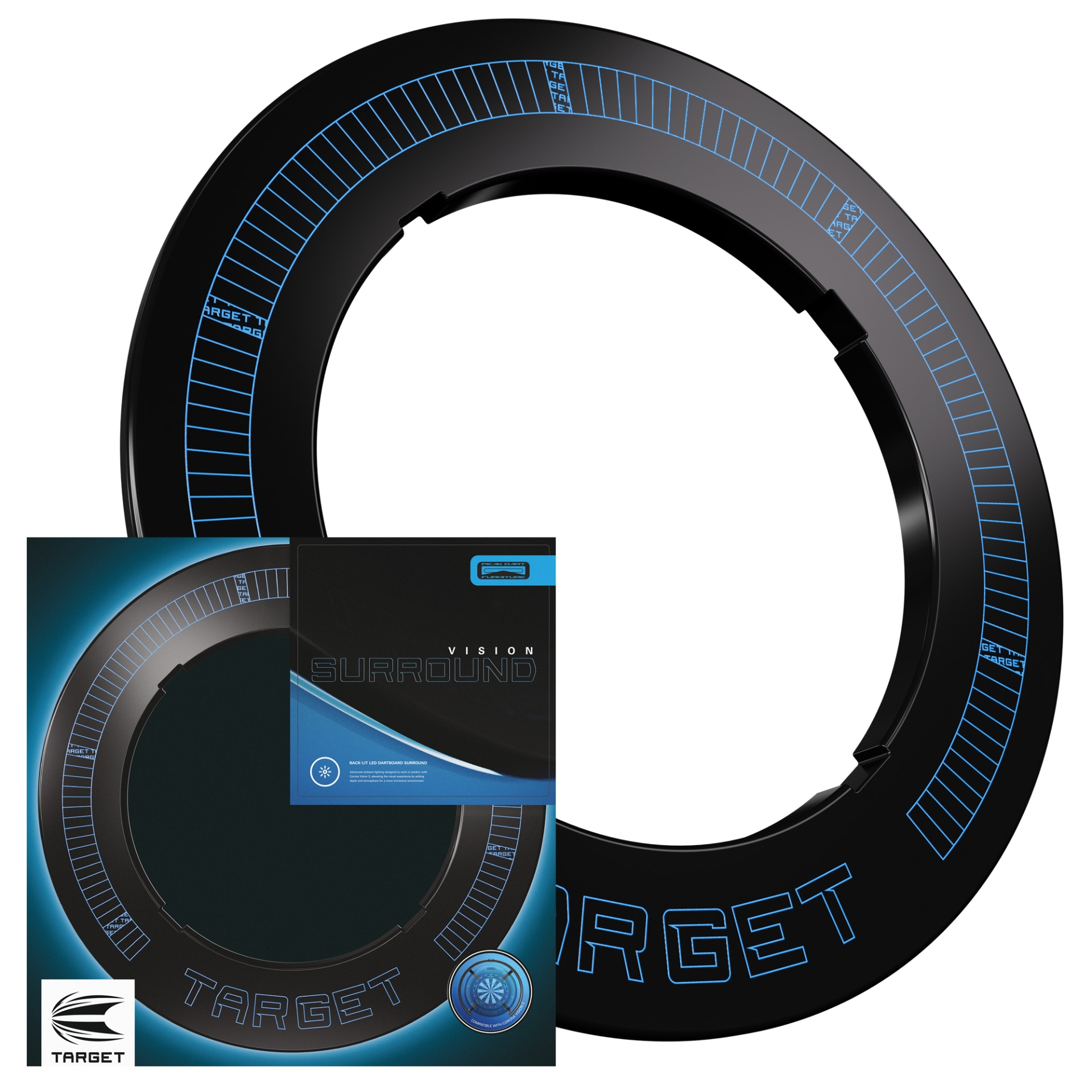 Afbeeldingen van Target Corona Vision Notched Surround