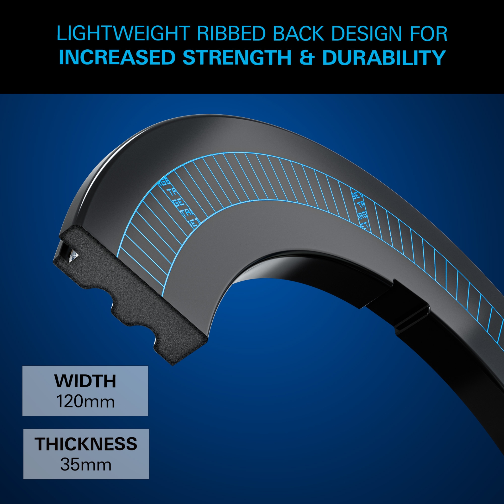 Afbeeldingen van Target Corona Vision Notched Surround-blauwe-led