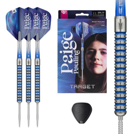 TARGET PAIGE PAULING 90% SP STEELTIP DART DARTSHOP DAS ROGGEL