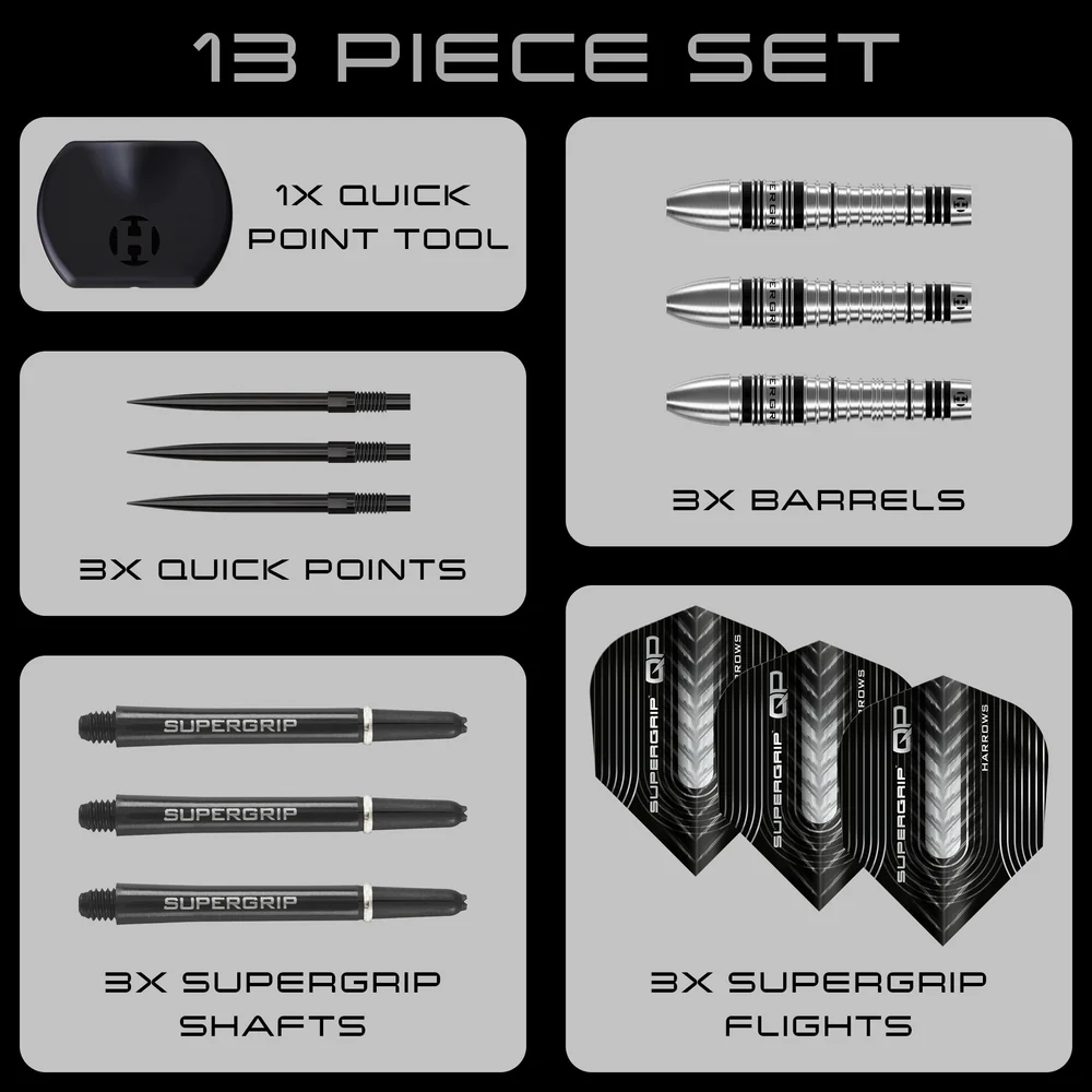 Picture of Harrows Supergrip  QP Bomb 90% Darts