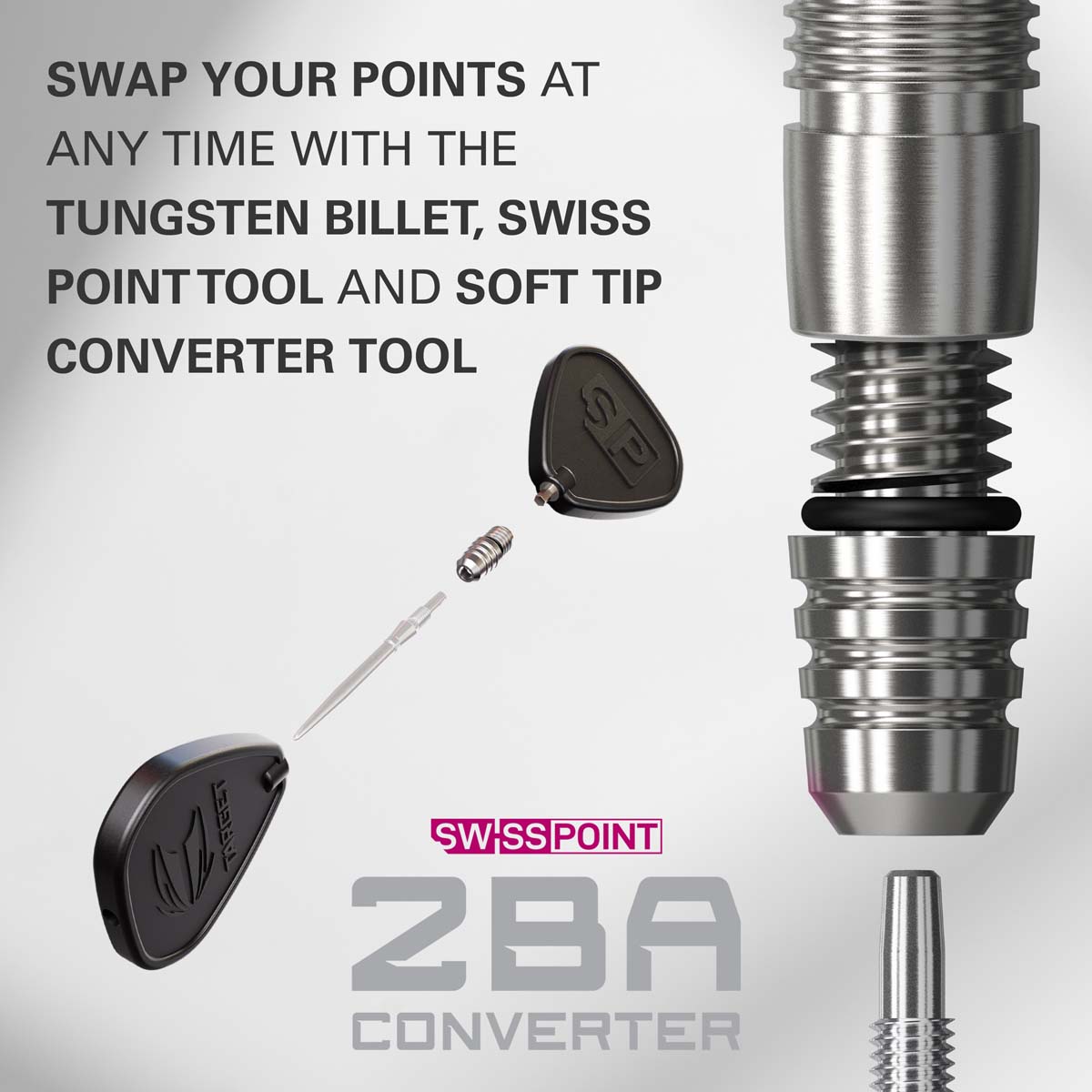 Image de Convertisseur Target 2BA Swiss Argent
