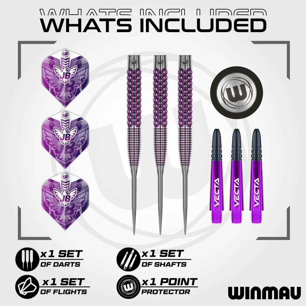 Bild von Winmau John Brown 90% Signature Edition Steeldarts | Dartpfeile