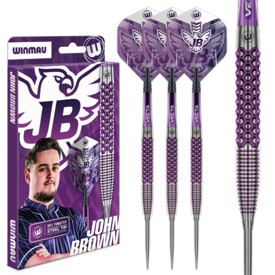 Bild von Winmau John Brown 90% Signature Edition Steeldarts | Dartpfeile