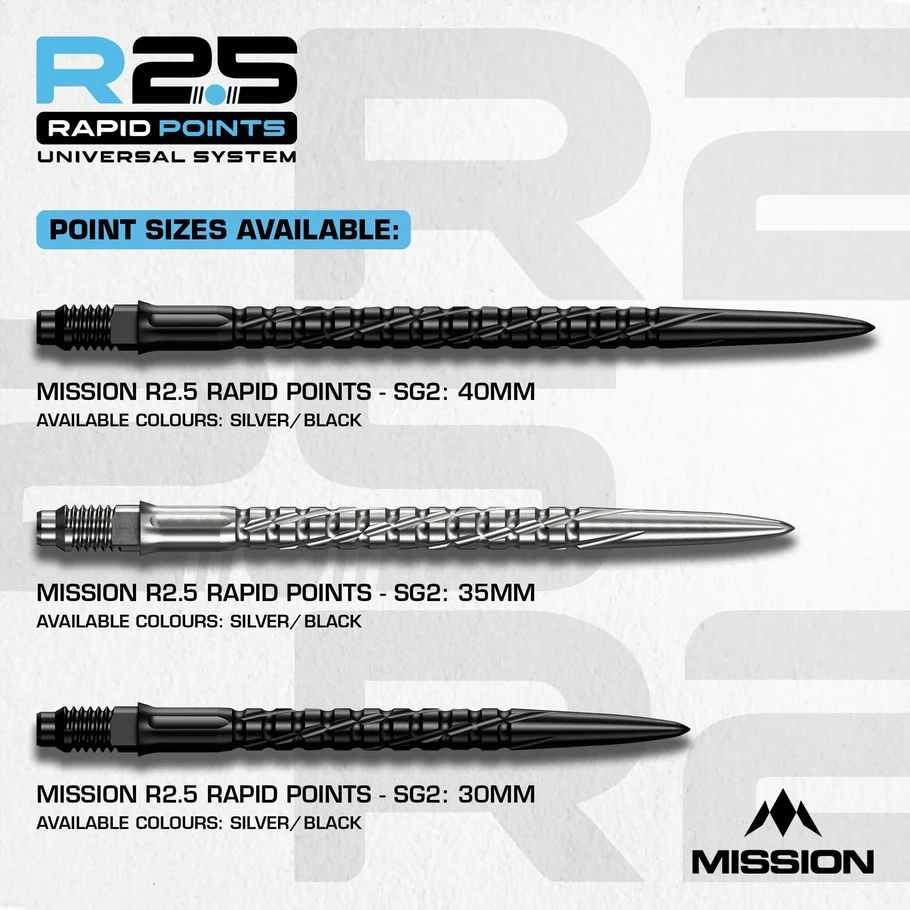 Picture of Mission R2.5 Rapid Points SG2 Black