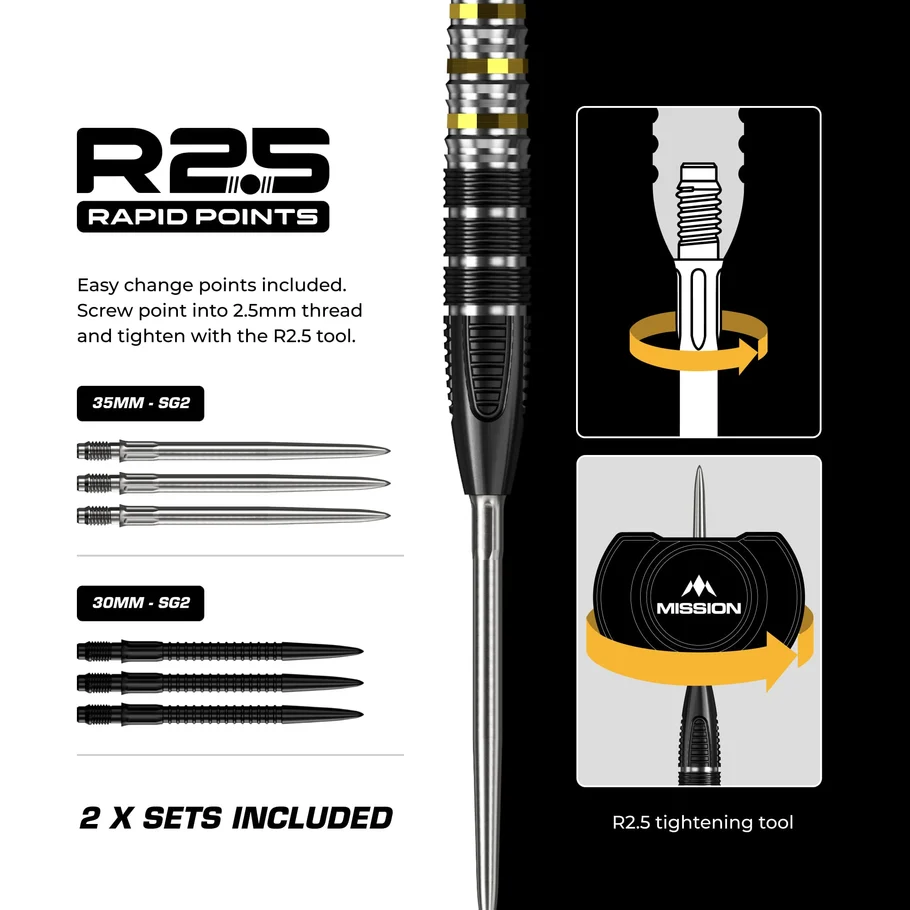 Picture of Mission Astro R2.5 Steeltip Darts