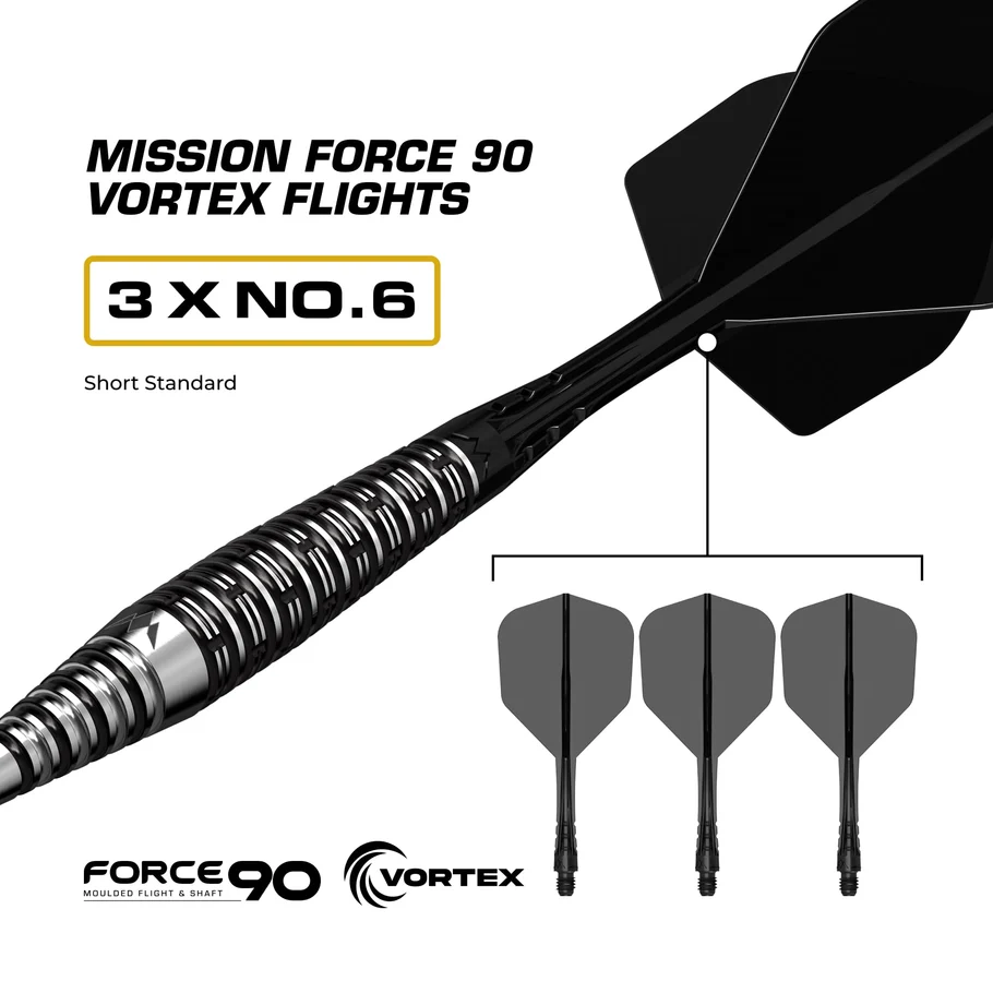 Picture of Mission Cameron Carolissen R2.5 Steeltip Darts