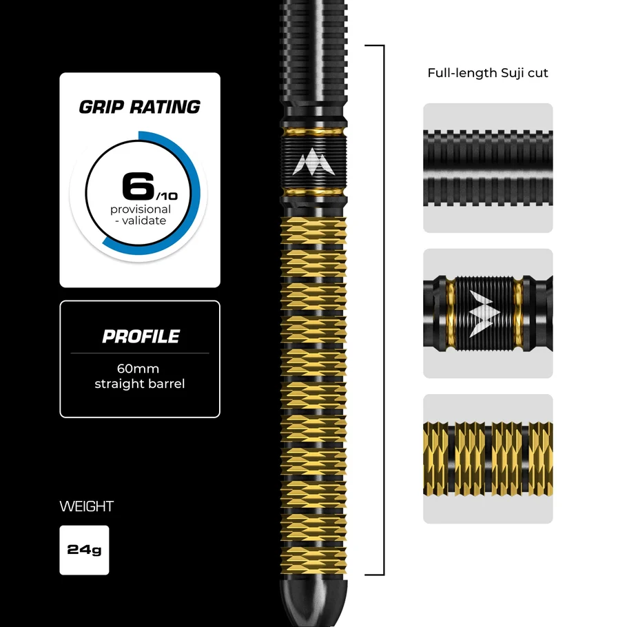Picture of Mission Collab Series Jake Kenyon R2.5 Steeltip Darts