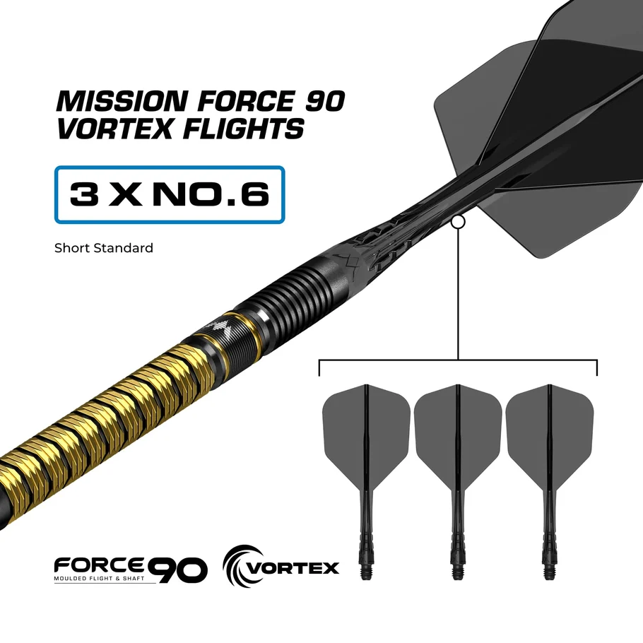 Picture of Mission Collab Series Jake Kenyon R2.5 Steeltip Darts