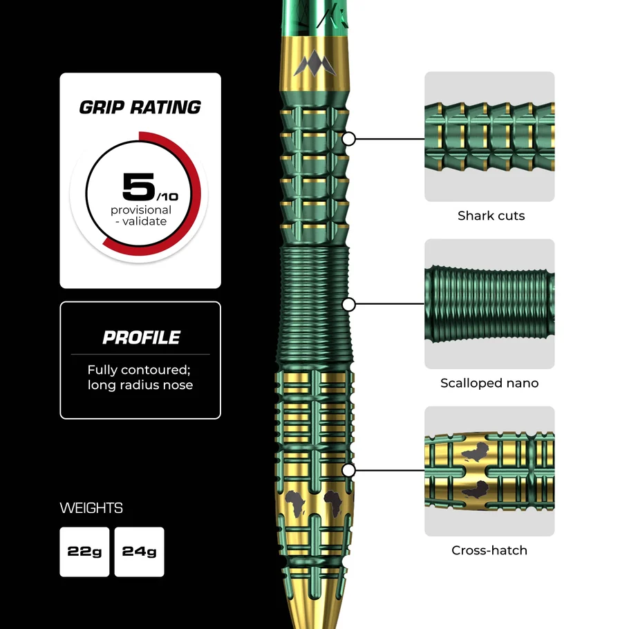 Picture of Mission Devon Petersen R2.5 Steeltip Darts