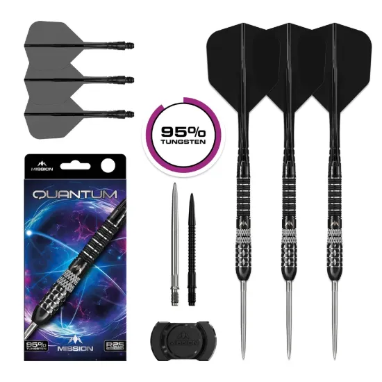 Afbeeldingen van Mission Quantum R2.5 Steeltip Dartpijlen