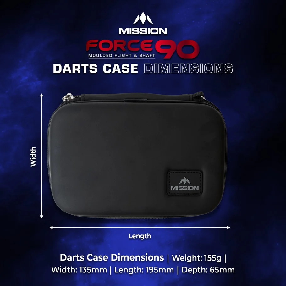 Picture of Mission Force 90 Dart Case EVA Large Black