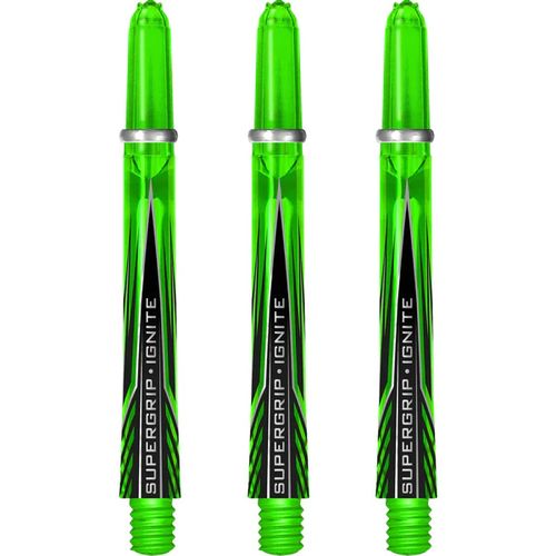 Bild von Harrows Supergrip Ignite Dart Shafts Grün