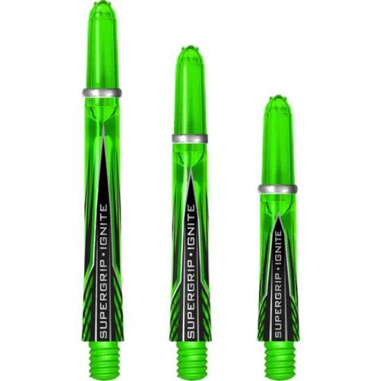 Bild von Harrows Supergrip Ignite Dart Shafts Grün