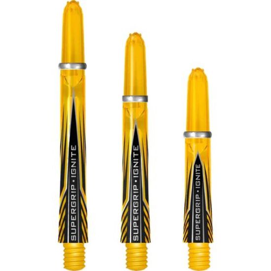 Bild von Harrows Supergrip Ignite Dart Shafts Gelb