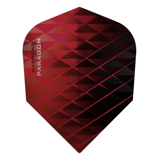 Bild von Harrows Paragon Dart Flights Standard No6 Rot